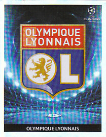 Club Emblem Olympique Lyonnais samolepka UEFA Champions League 2009/10 #294